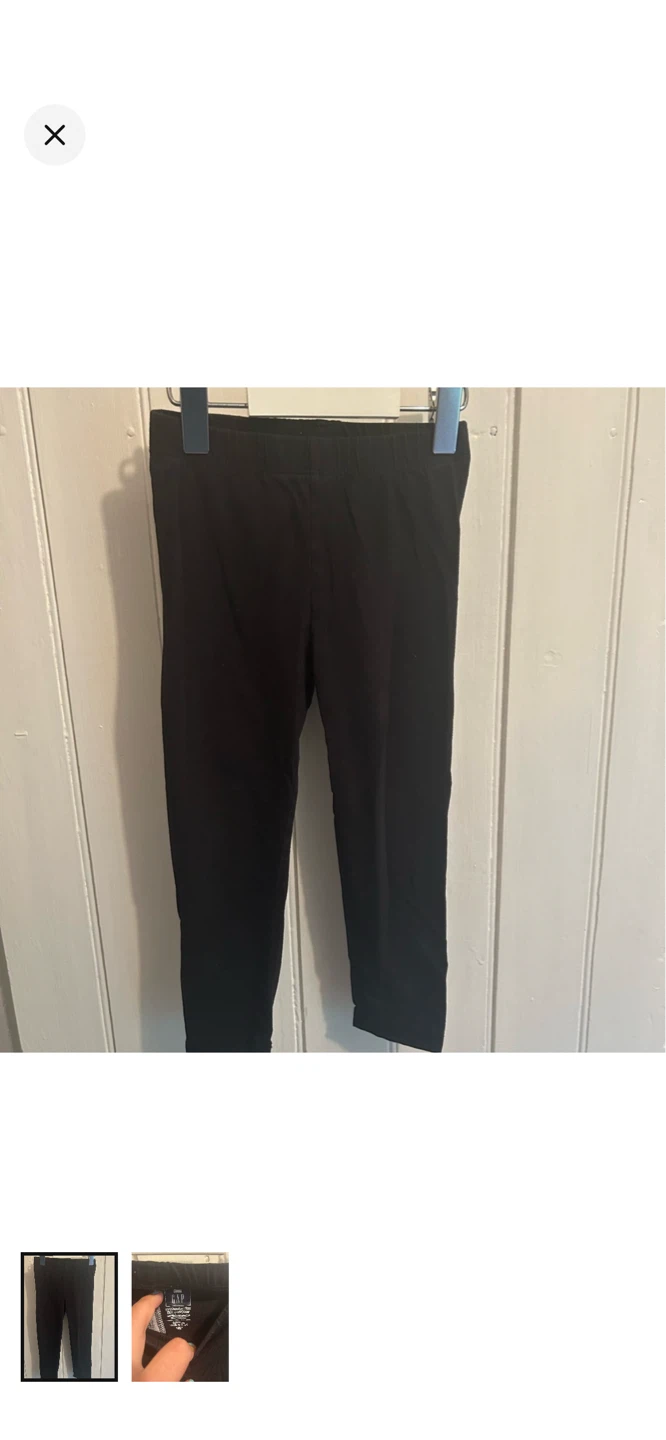 Gap Kids Black Leggings