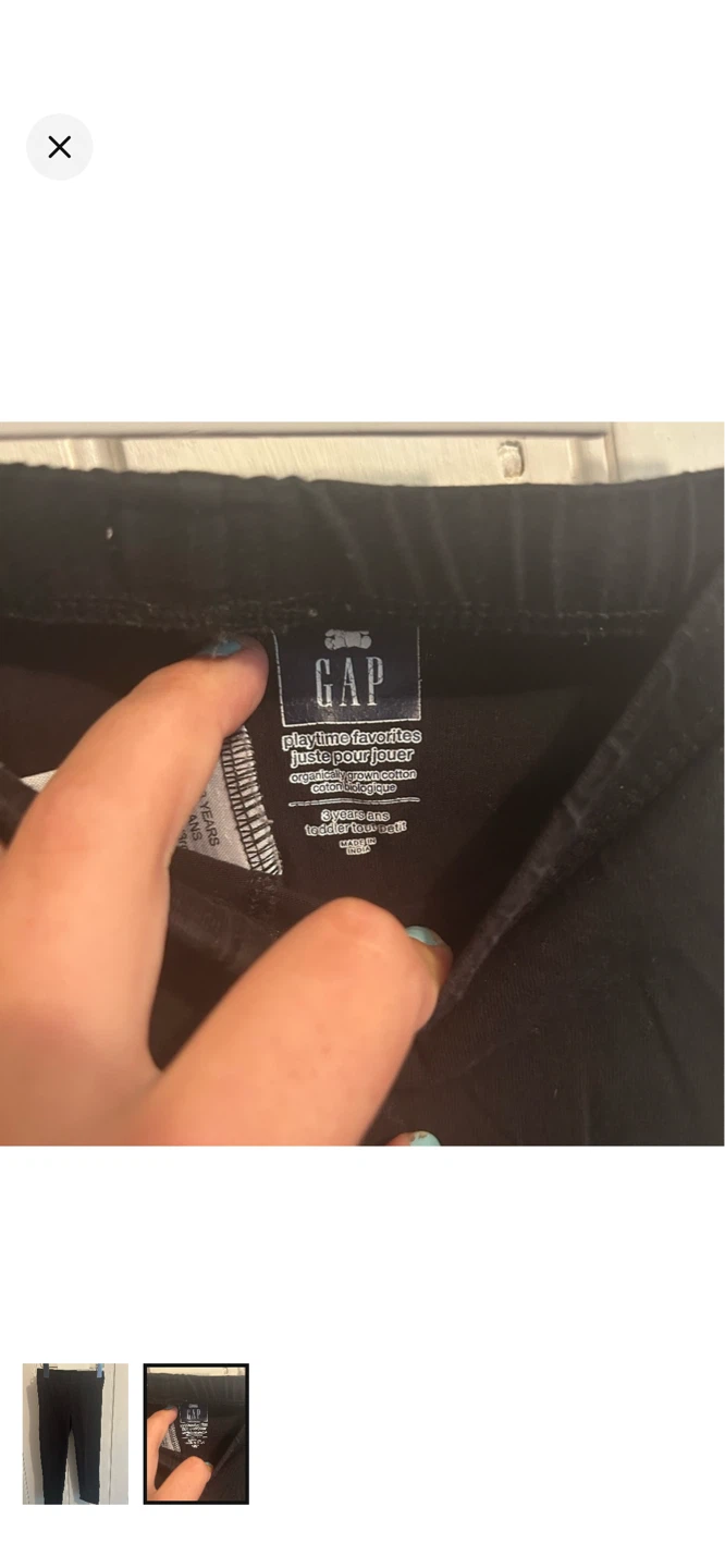 Gap Kids Black Leggings - photo 2