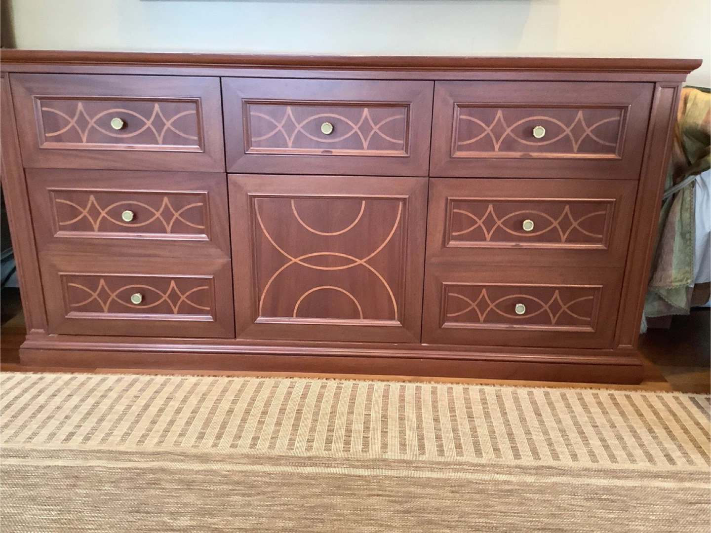 Solid Wood Dresser with Ornate Detailing SPECIAL DISCOUNT