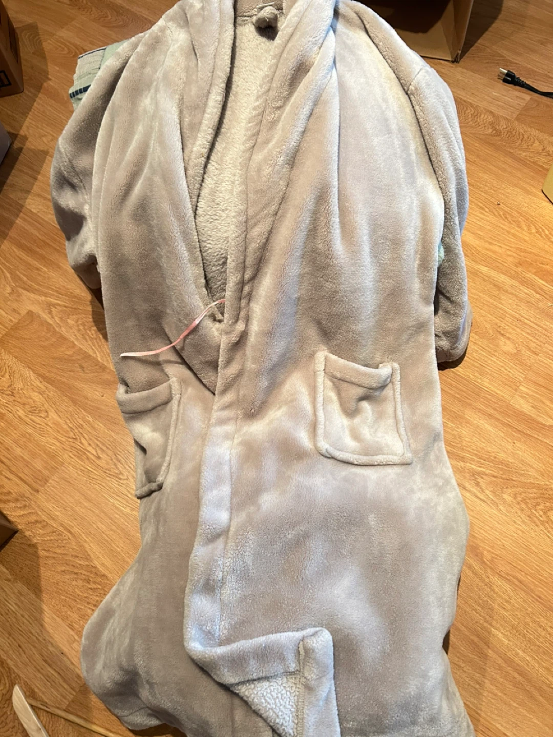 Ladies Plush Bathrobe