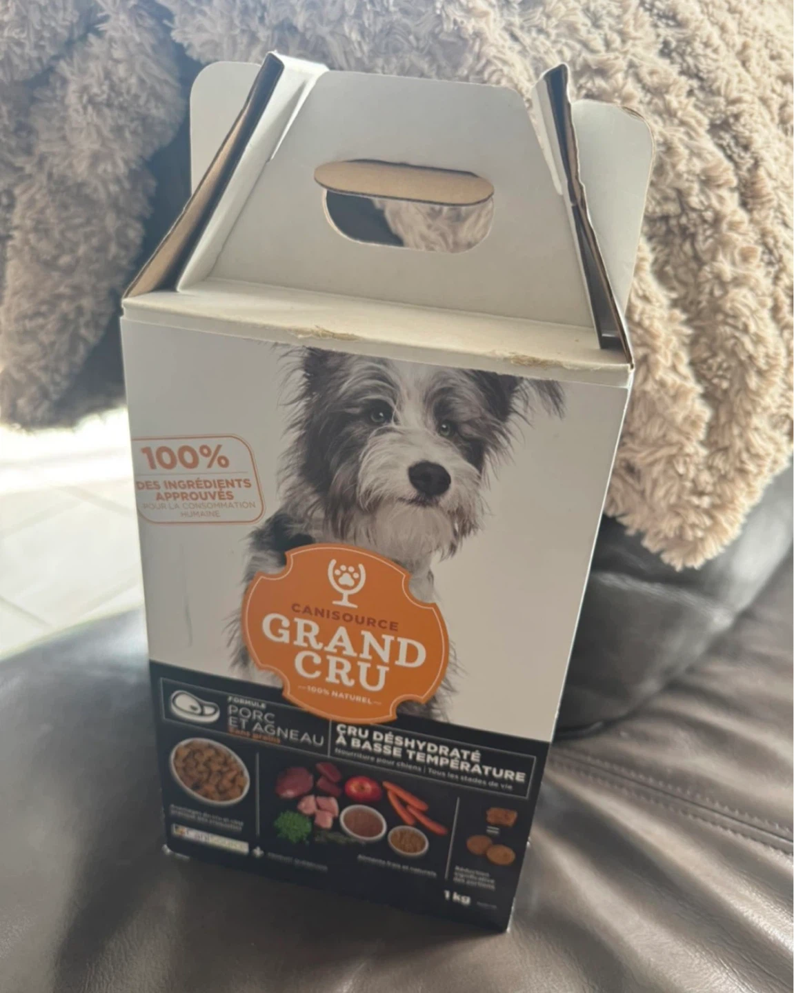 CANISOURCE GRAND CRU Pork & Lamb Dehydrated Dog Food 1kg