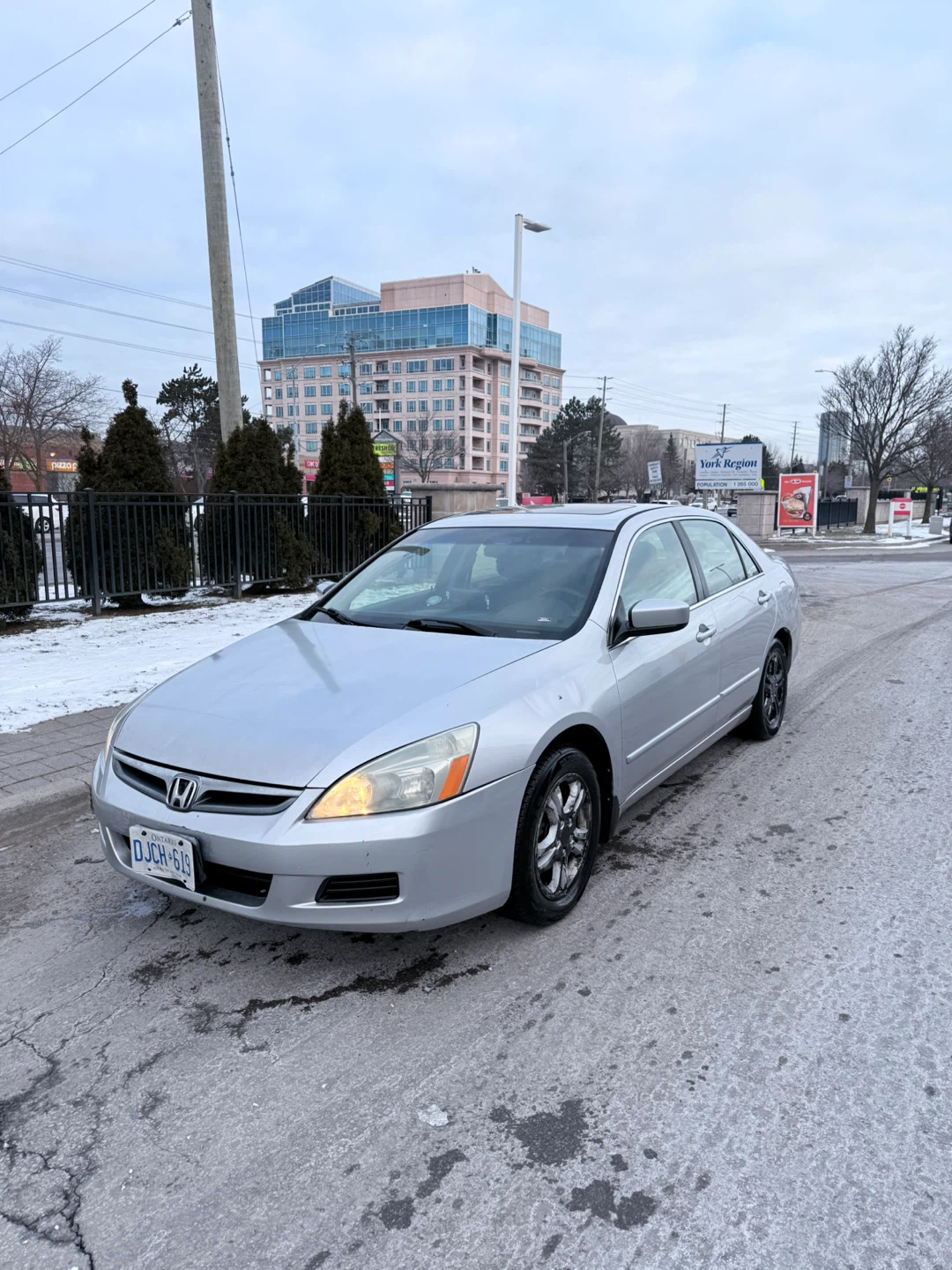 Silver Honda Accord Sedan