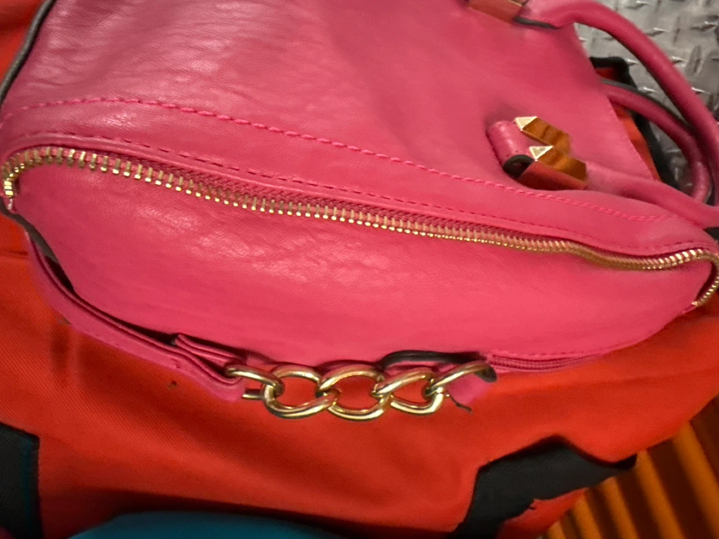Jessica Simpson Pink Satchel Handbag - photo 2