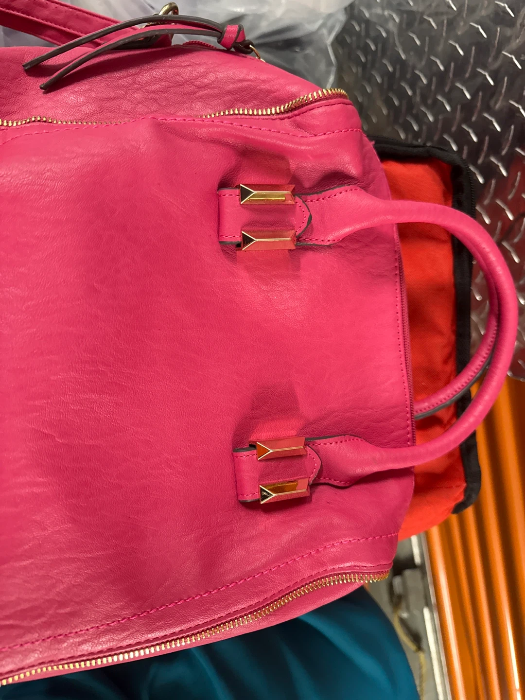 Jessica Simpson Pink Satchel Handbag - photo 3