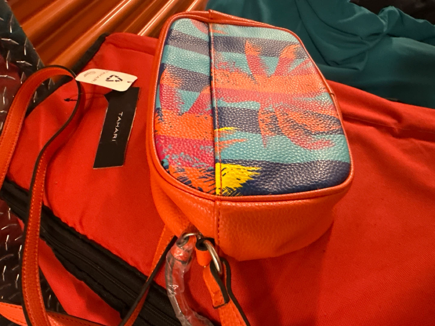 Tahari Tropical Print Crossbody Bag - photo 3