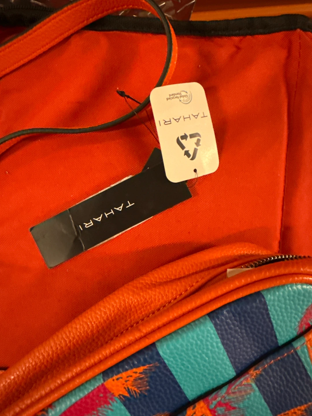 Tahari Tropical Print Crossbody Bag - photo 2