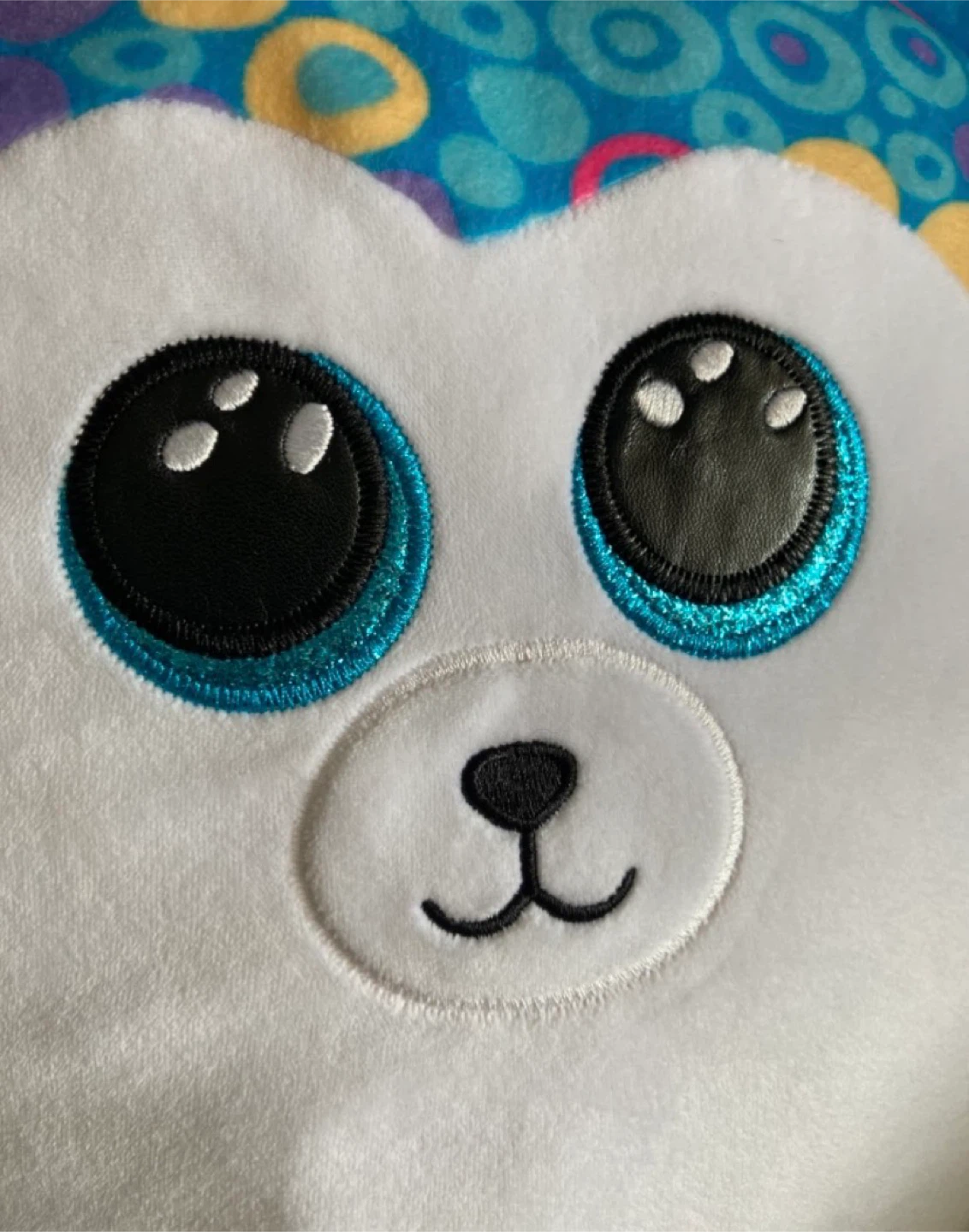 EUC: 12” Ty Squish-a-Boos Helena Husky Dog Plush Toy - photo 5