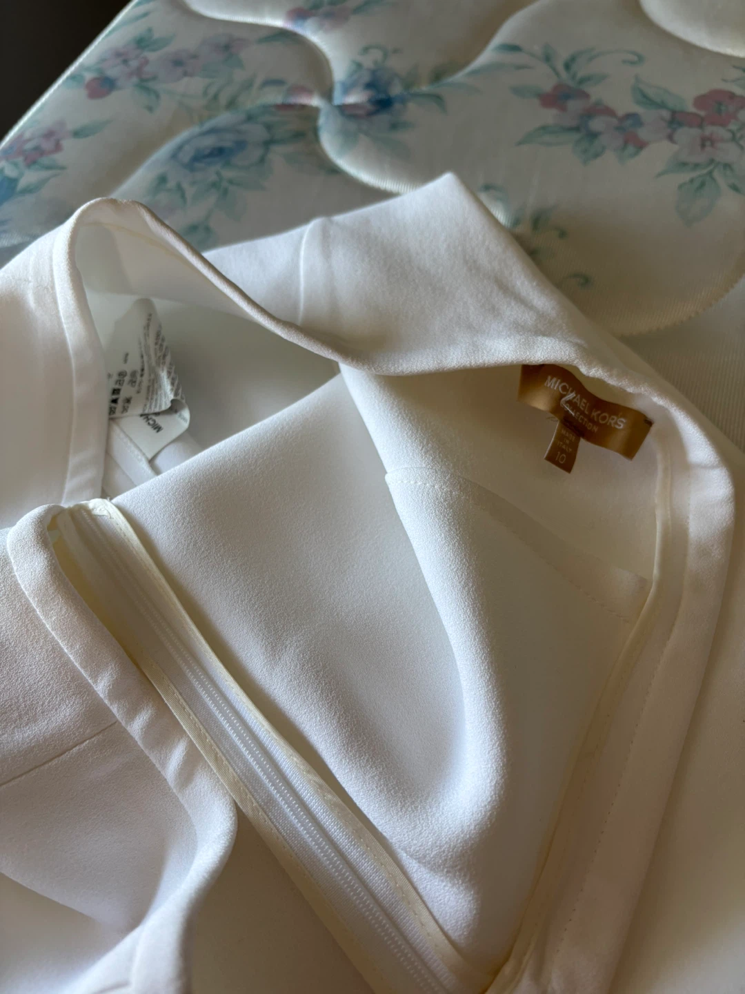 Michael Kors White Wide-Leg Pants Size 10 - photo 3
