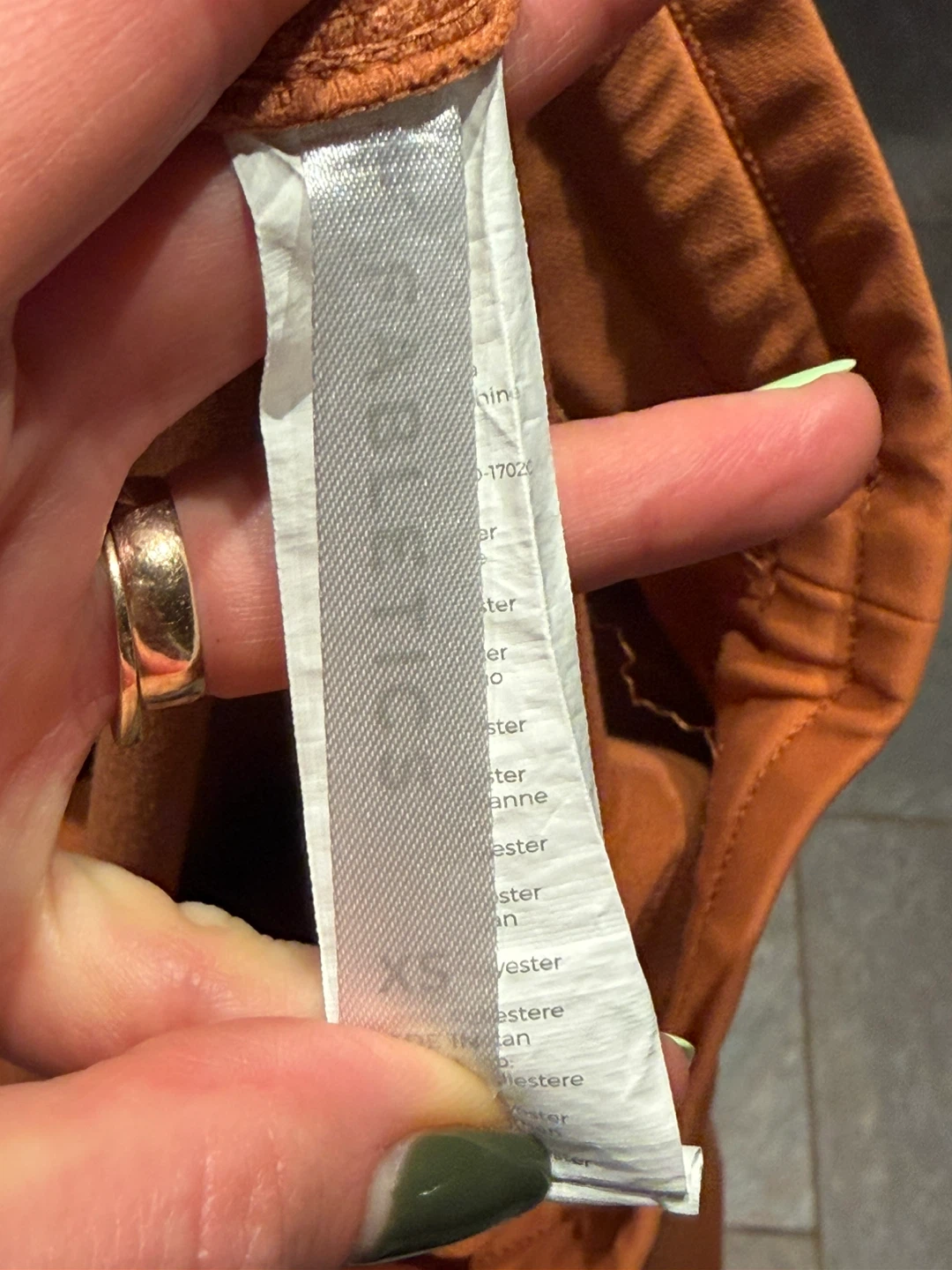 Fabletics High-Rise Jogger Pants - Burnt Orange - XS - photo 2