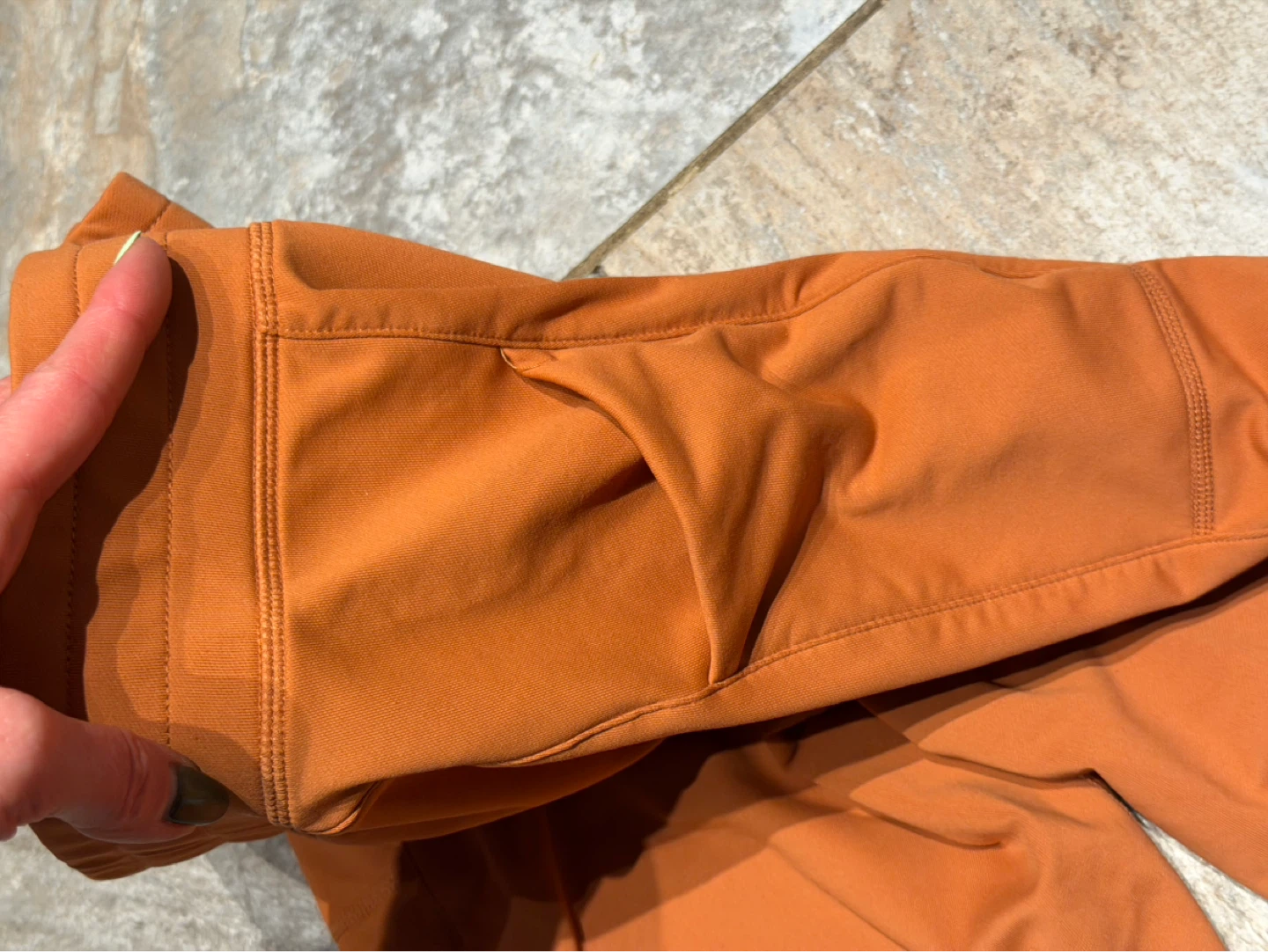 Fabletics High-Rise Jogger Pants - Burnt Orange - XS - photo 4