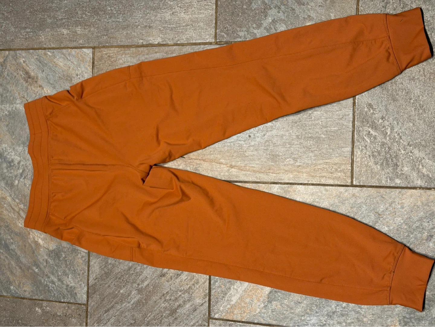 Fabletics High-Rise Jogger Pants - Burnt Orange - XS - photo 3