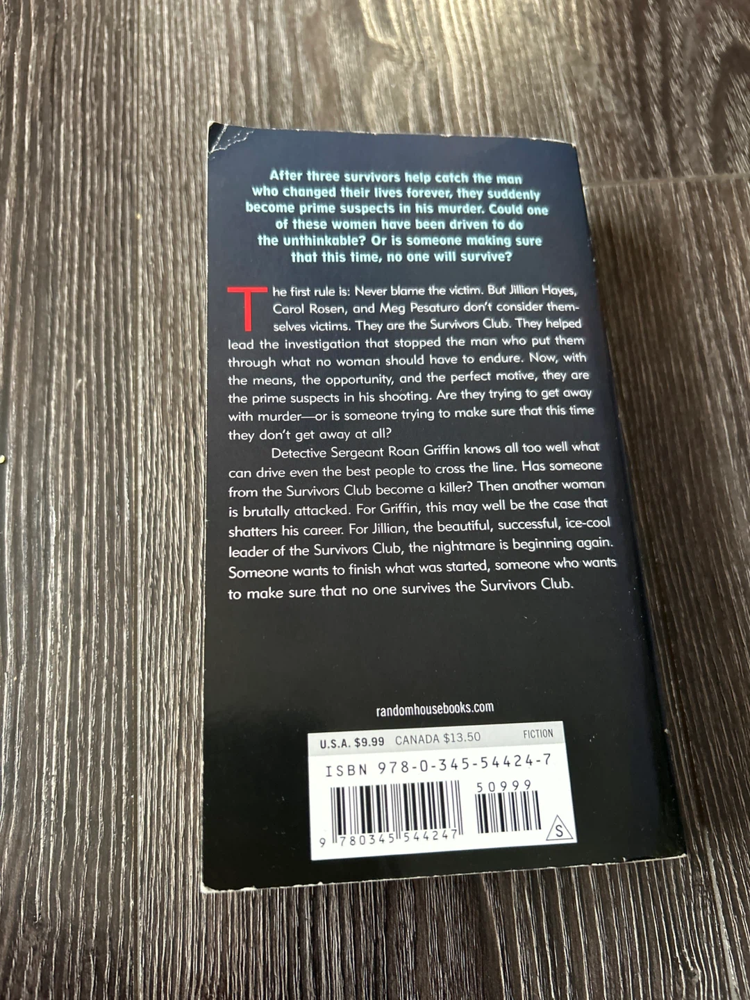 The survivors club novel by Lisa Gardner - photo 3
