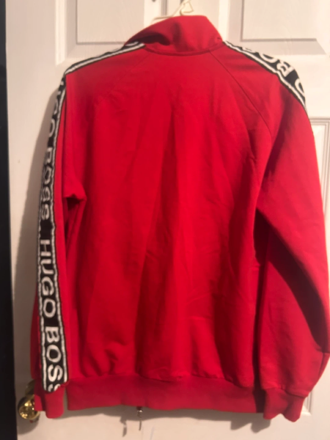 BOSS Hugo Boss Red & Black Track Jacket - photo 3