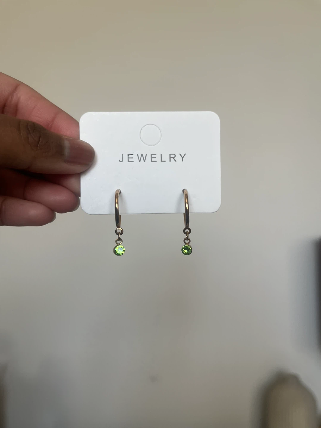 Earrings and rings (all for $5)