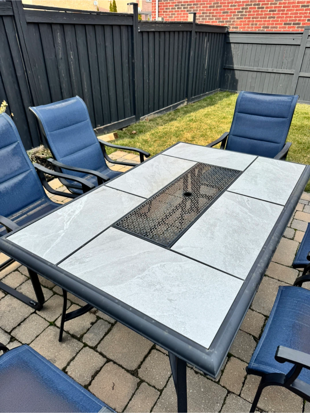 Patio Dining Set -  6 Chairs - photo 2