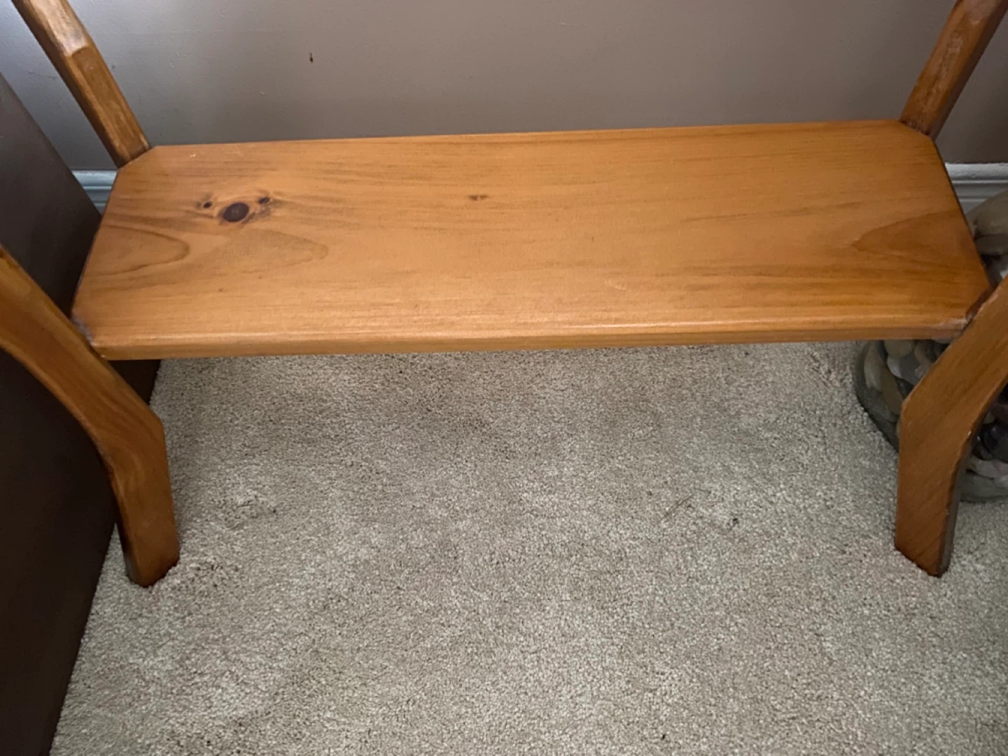 Vintage Heart Embedded End Table! - photo 2
