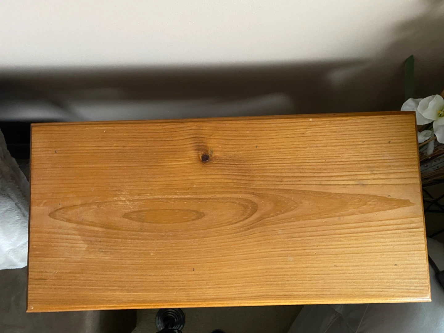 Vintage Heart Embedded End Table! - photo 3