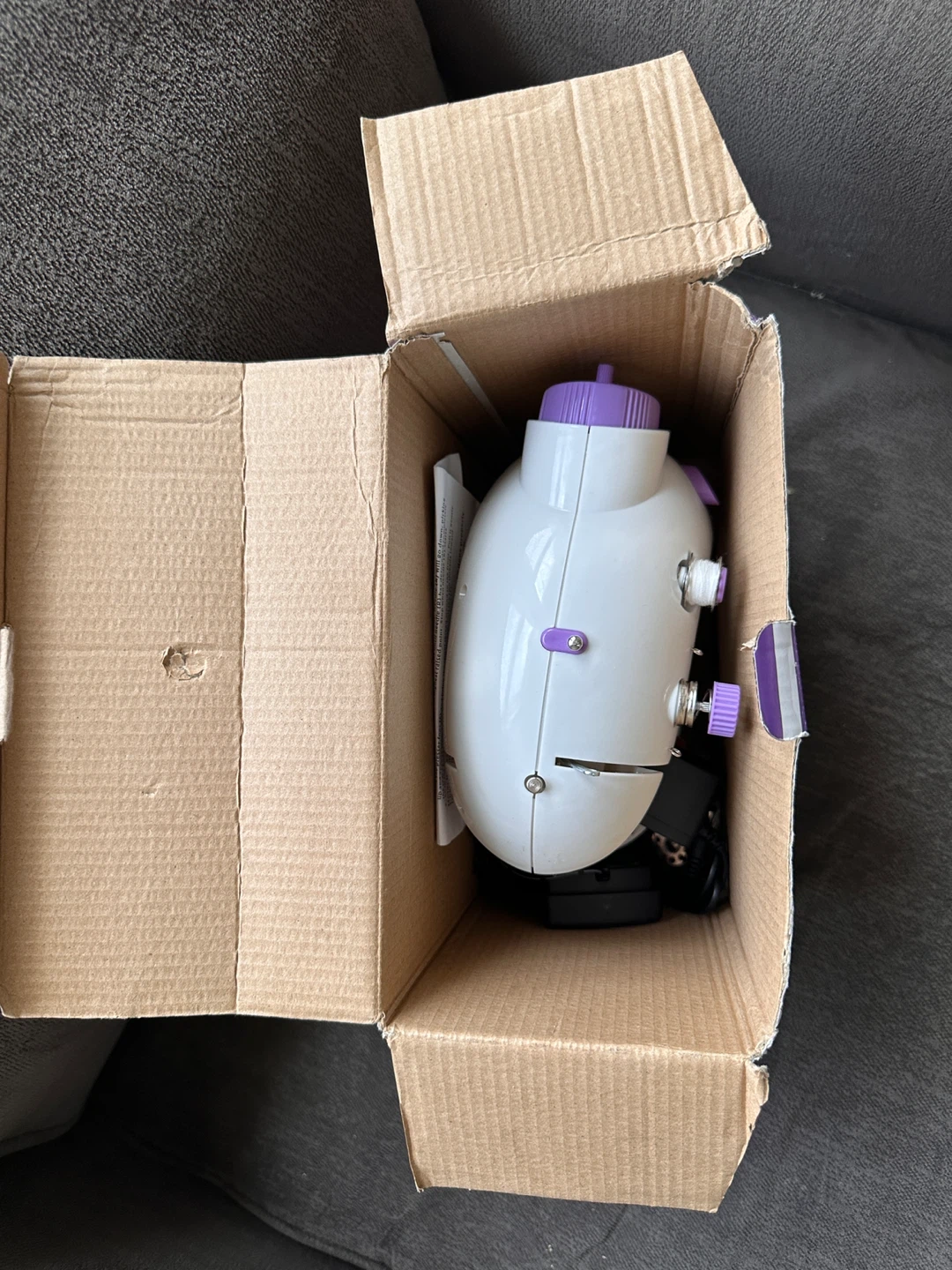 Mini Sewing Machine SM-202A with Foot Pedal and Accessories - photo 4
