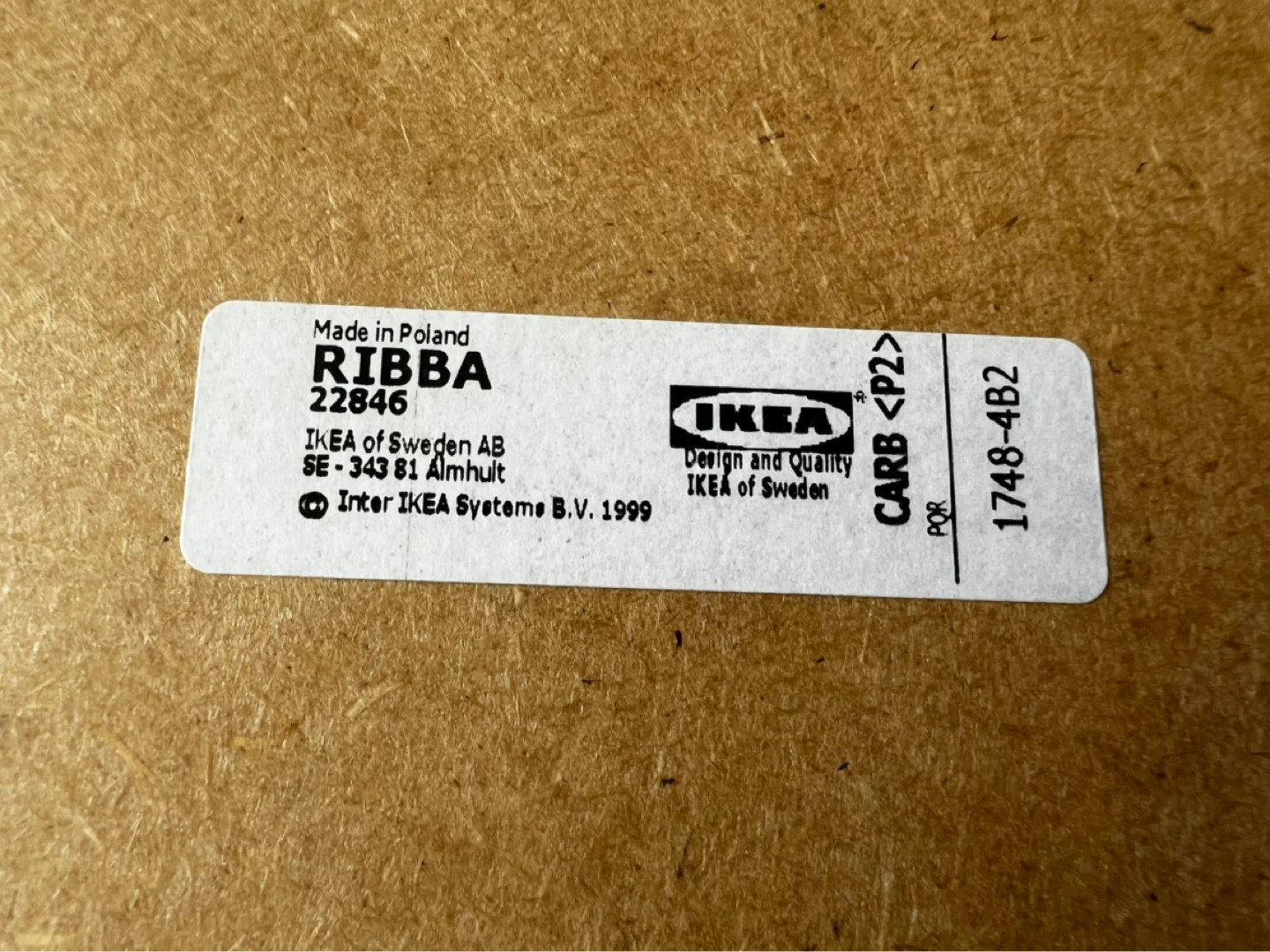 IKEA RIBBA Black Picture Frame 50x70cm - photo 3