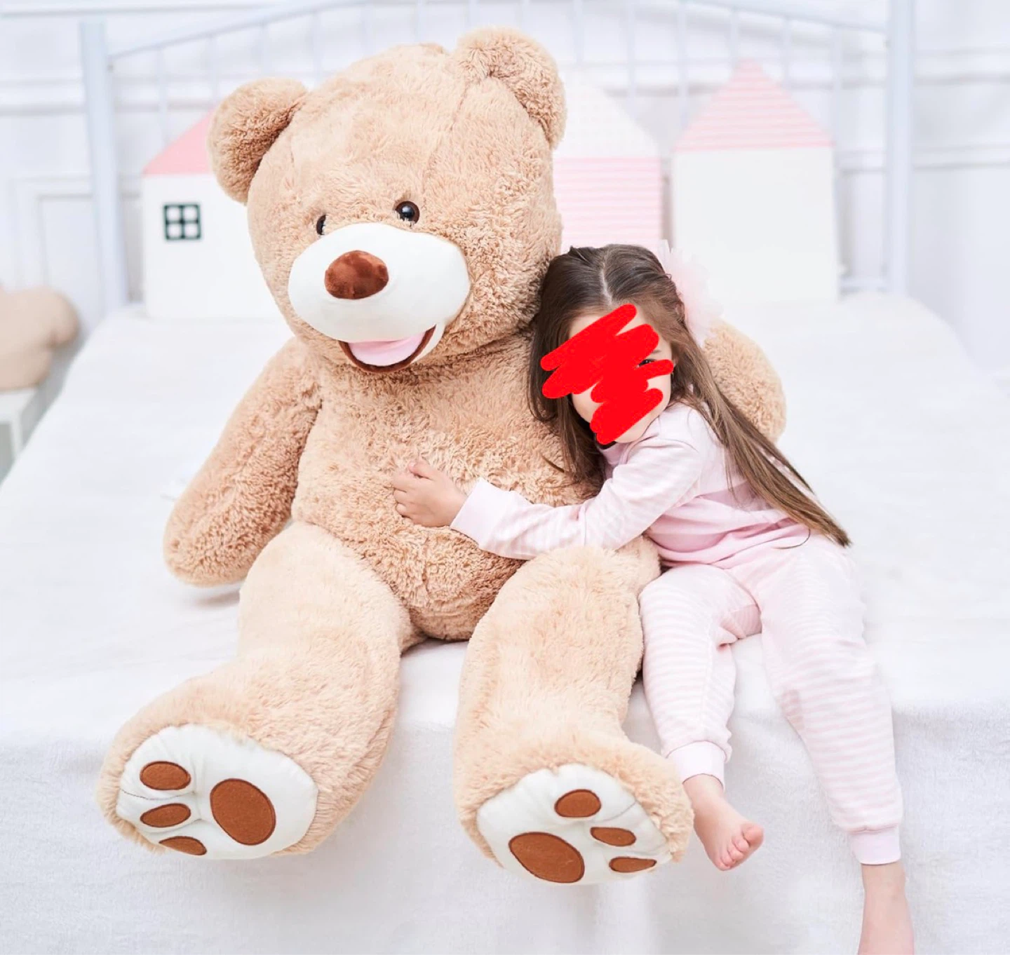 Giant Teddy Bear Plush Toy 39"