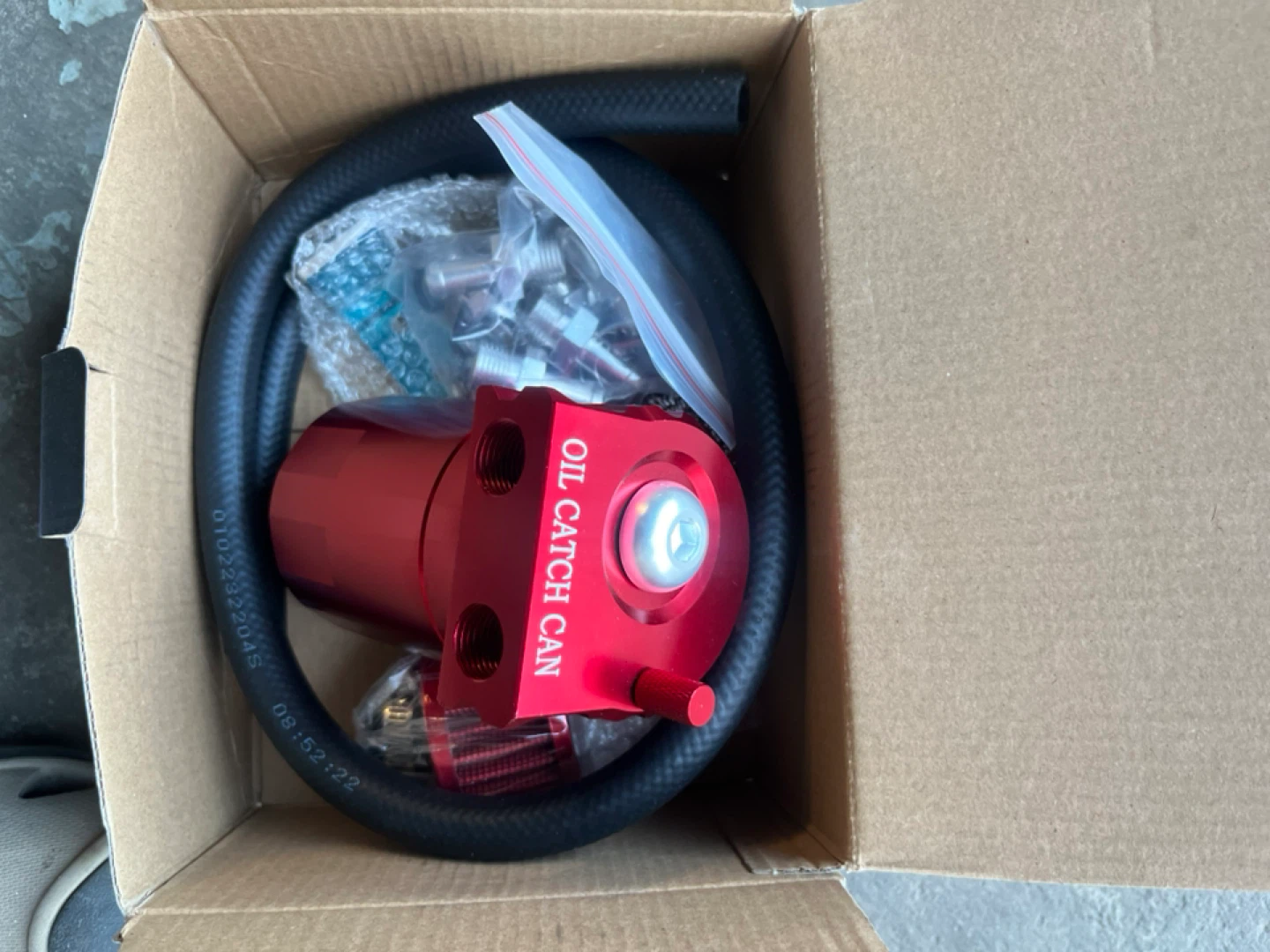 Evil Energy Red Oil Catch Can Kit - photo 5