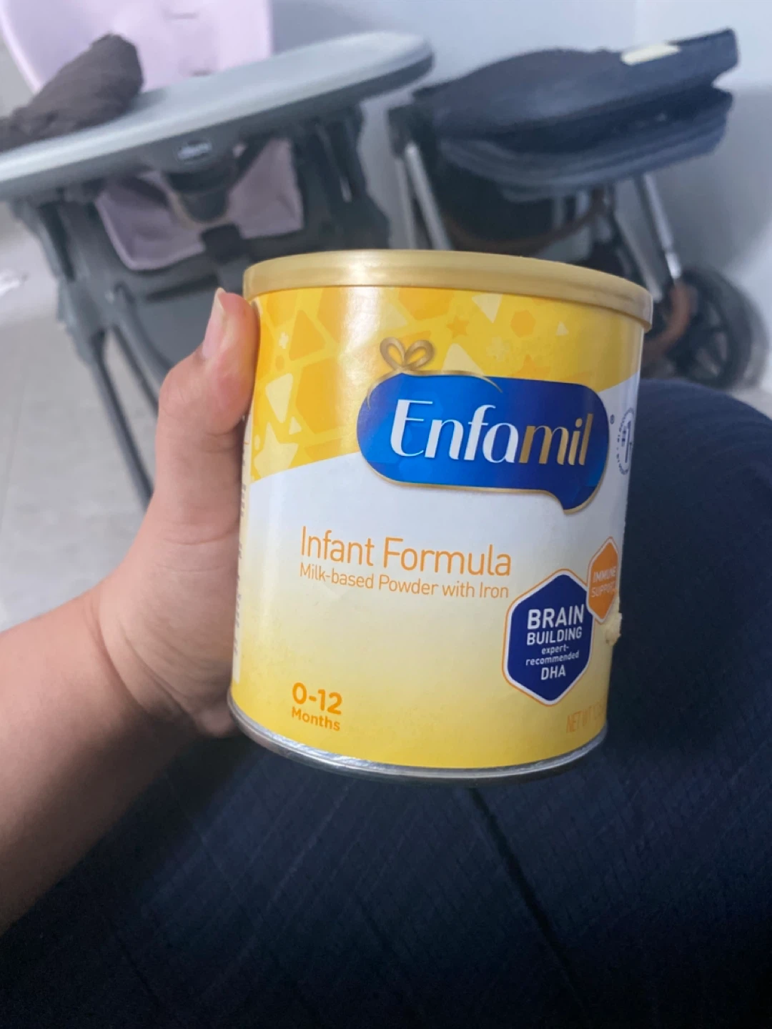 Enfamil Infant Formula Milk-based Powder with Iron 0-12 Months