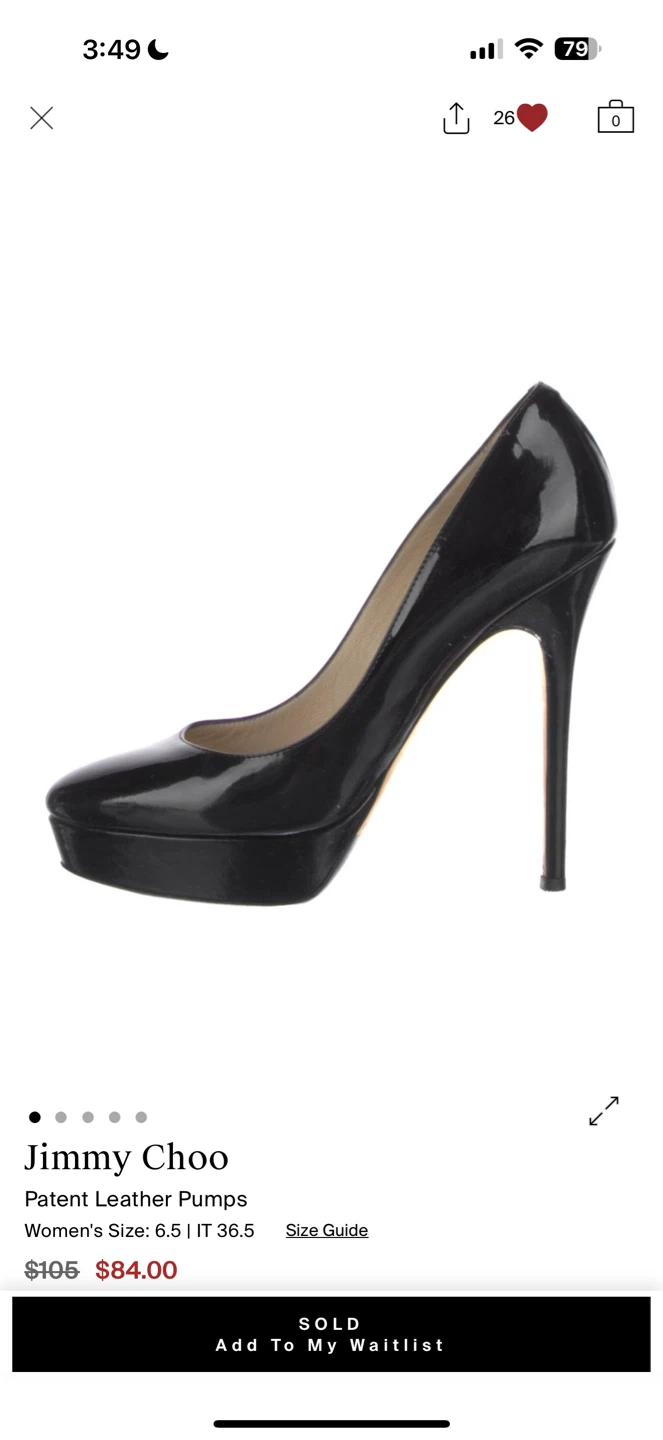 Jimmy Choo Patent Leather Pumps