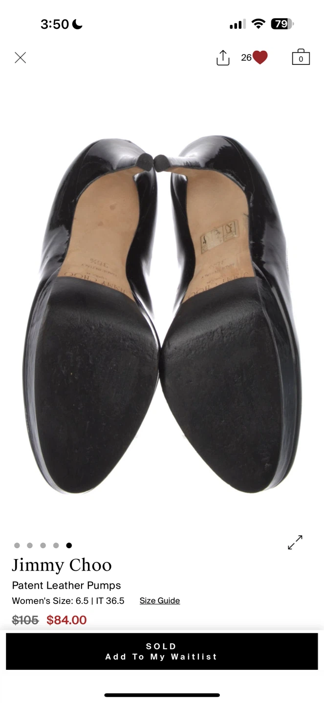 Jimmy Choo Patent Leather Pumps - photo 5