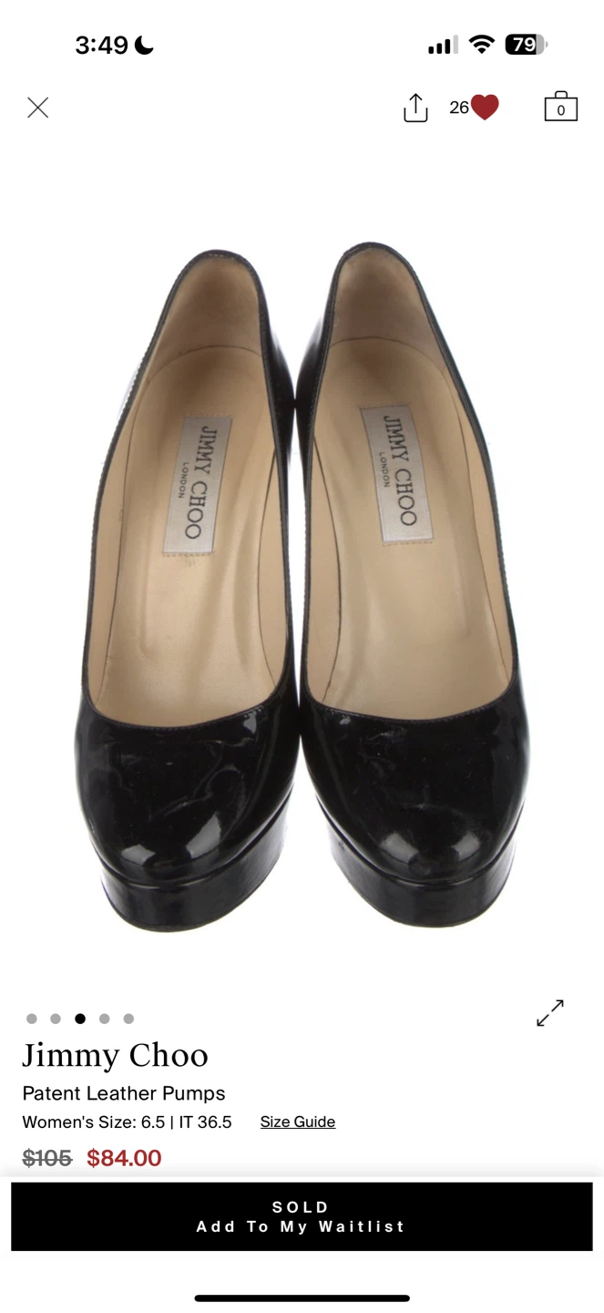 Jimmy Choo Patent Leather Pumps - photo 3
