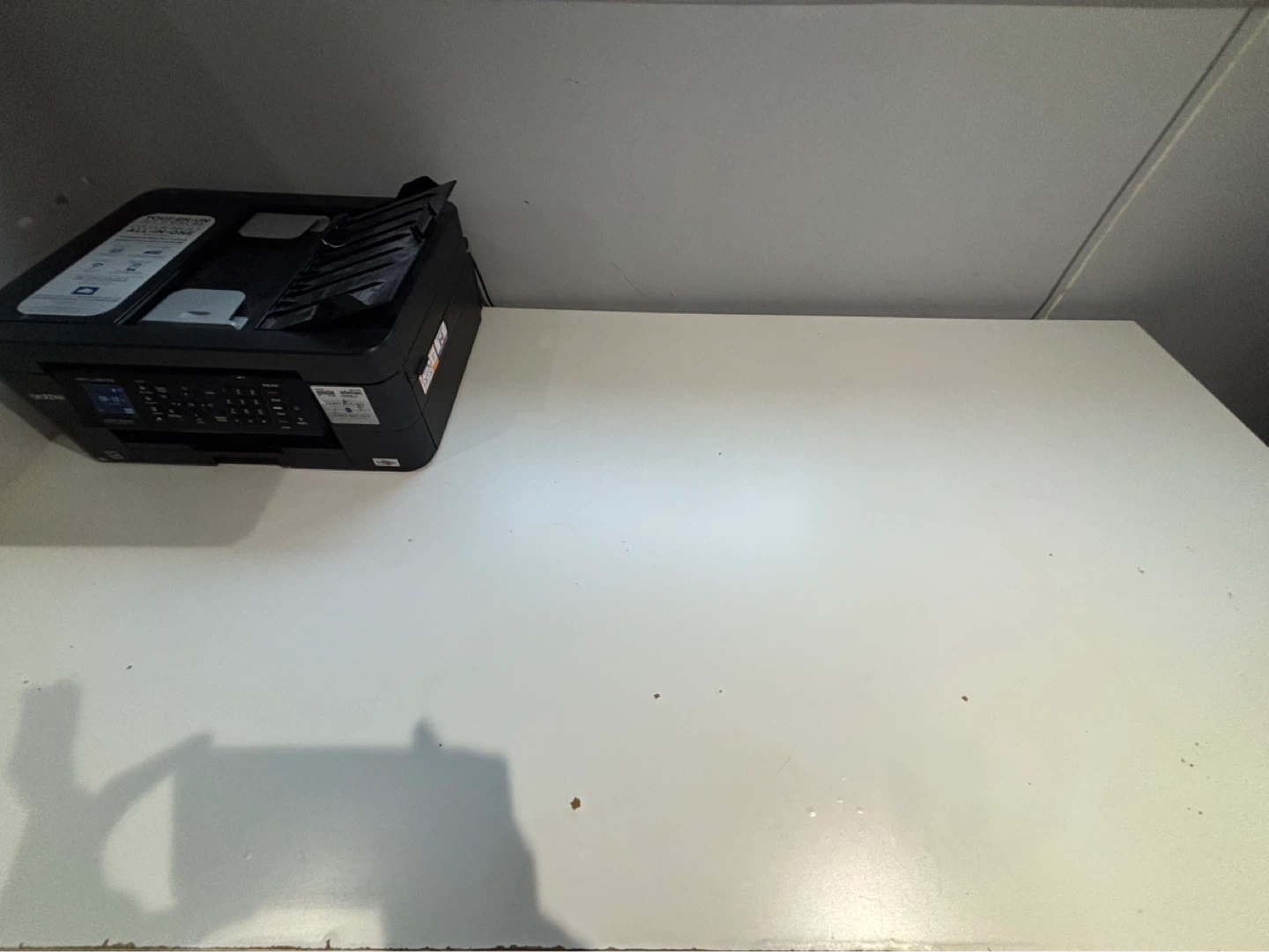 IKEA Alex White Desk with 5-Drawer Unit - photo 3