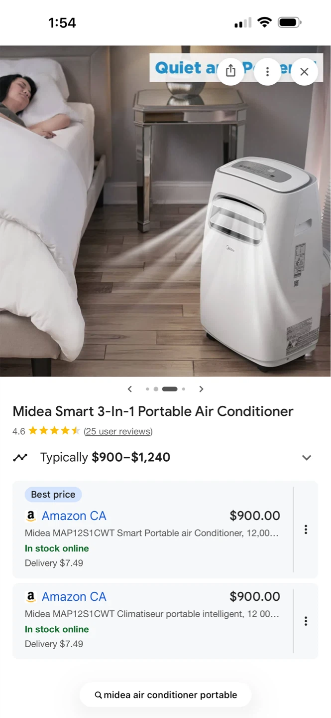 Midea Portable Air Conditioner
