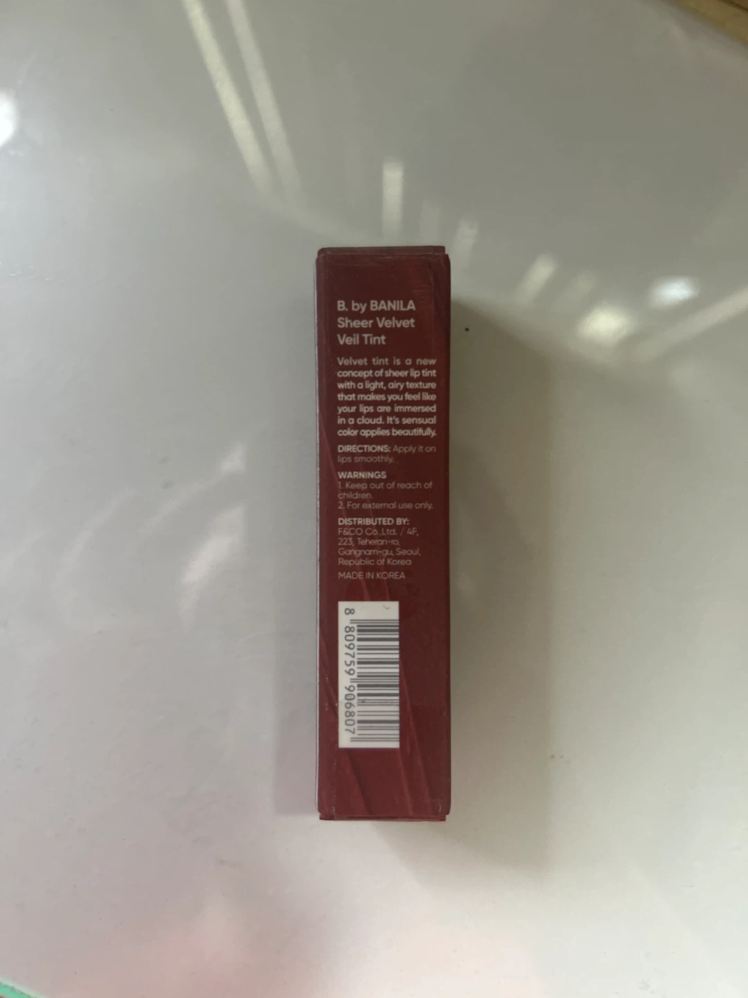 BANILA CO Sheer Velvet Veil MATTE Tint - photo 2