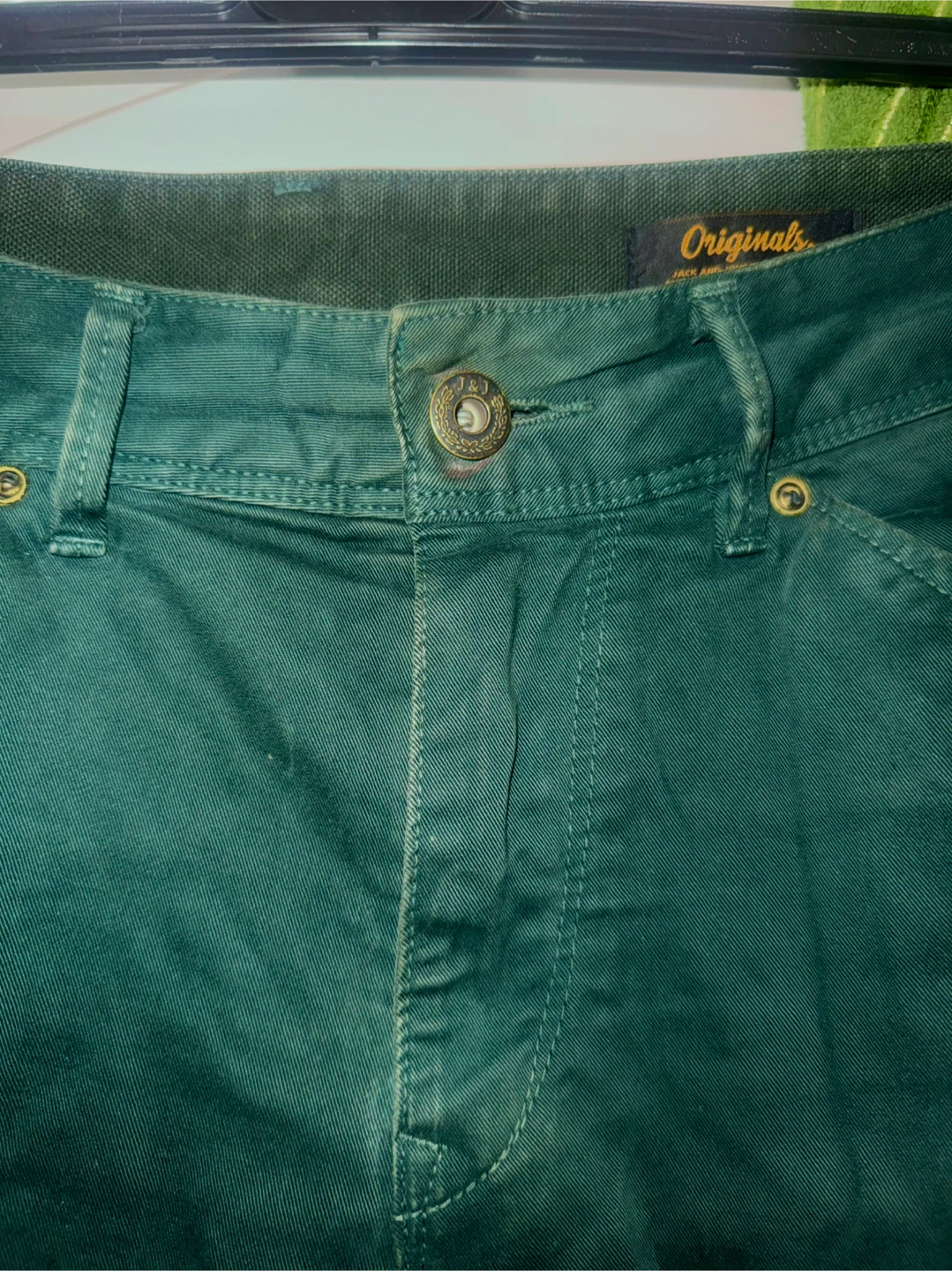 Men’s 32 Forest Green Cotton Pants - photo 3
