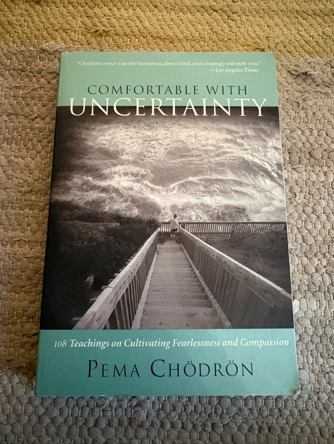 Book Comfortable With Uncertainty by Pema Chödrön