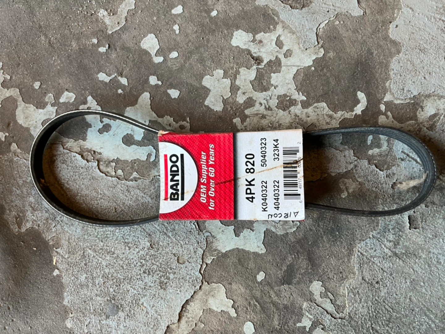 Bando 4PK 820 Rib-Ace V-Belt