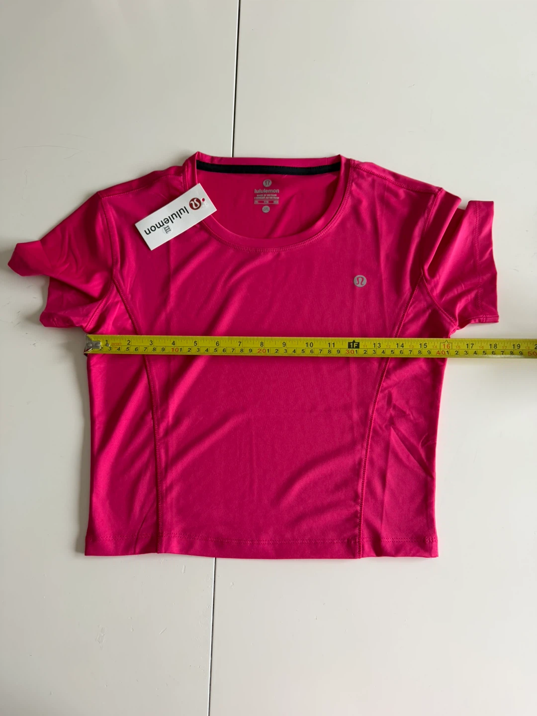 Pink Short Sleeve Semi-Cropped Top - photo 3