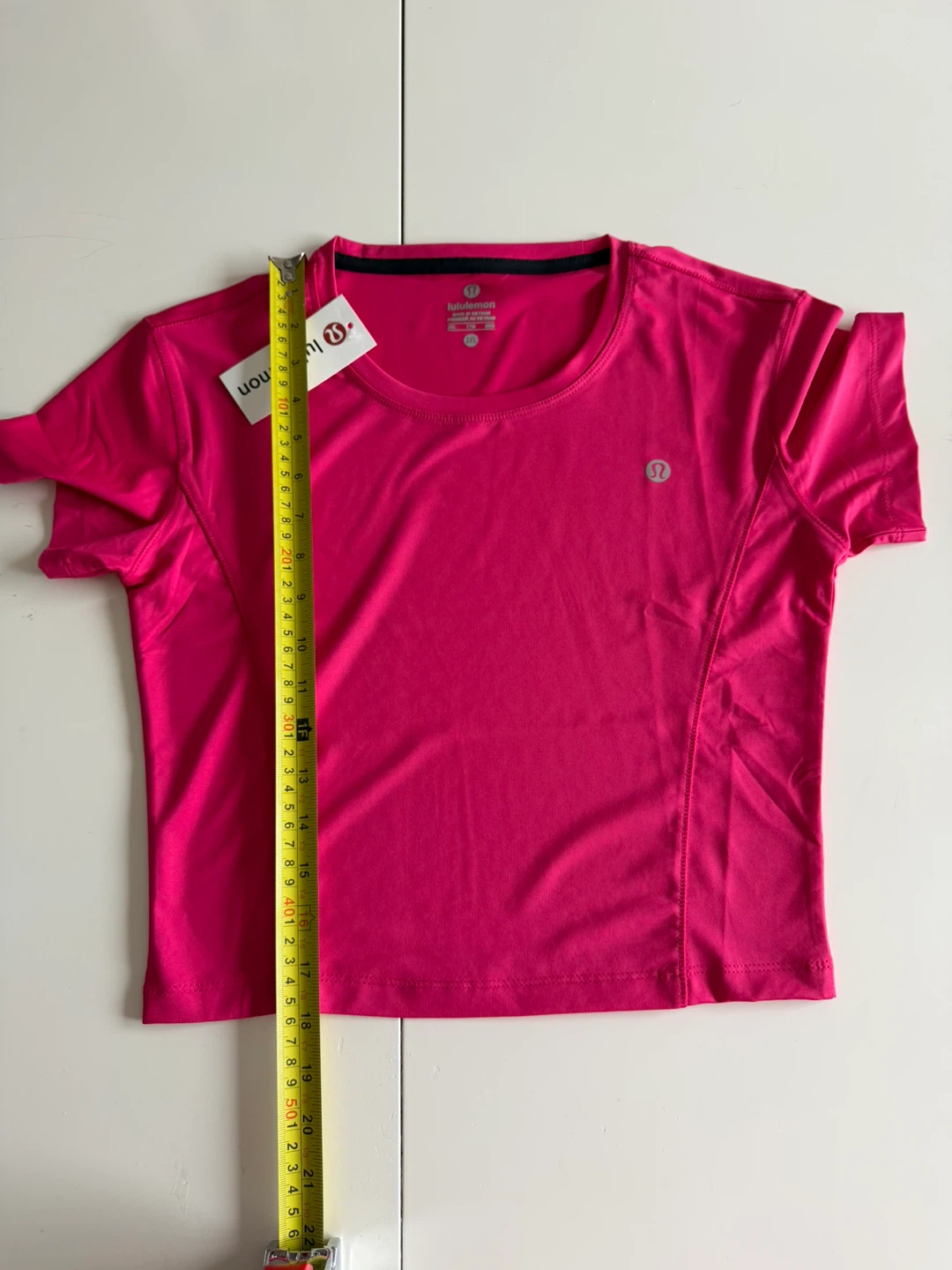 Pink Short Sleeve Semi-Cropped Top - photo 4