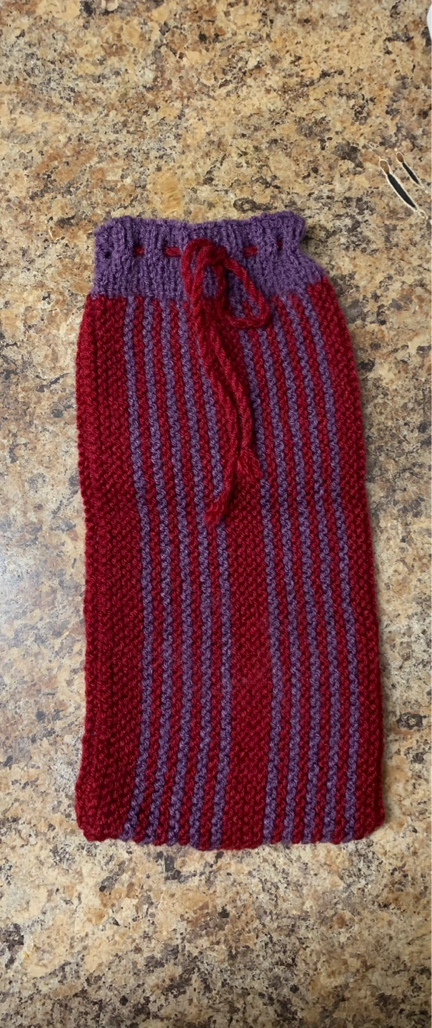 Hand-Knitted Bag hot bottle - photo 2