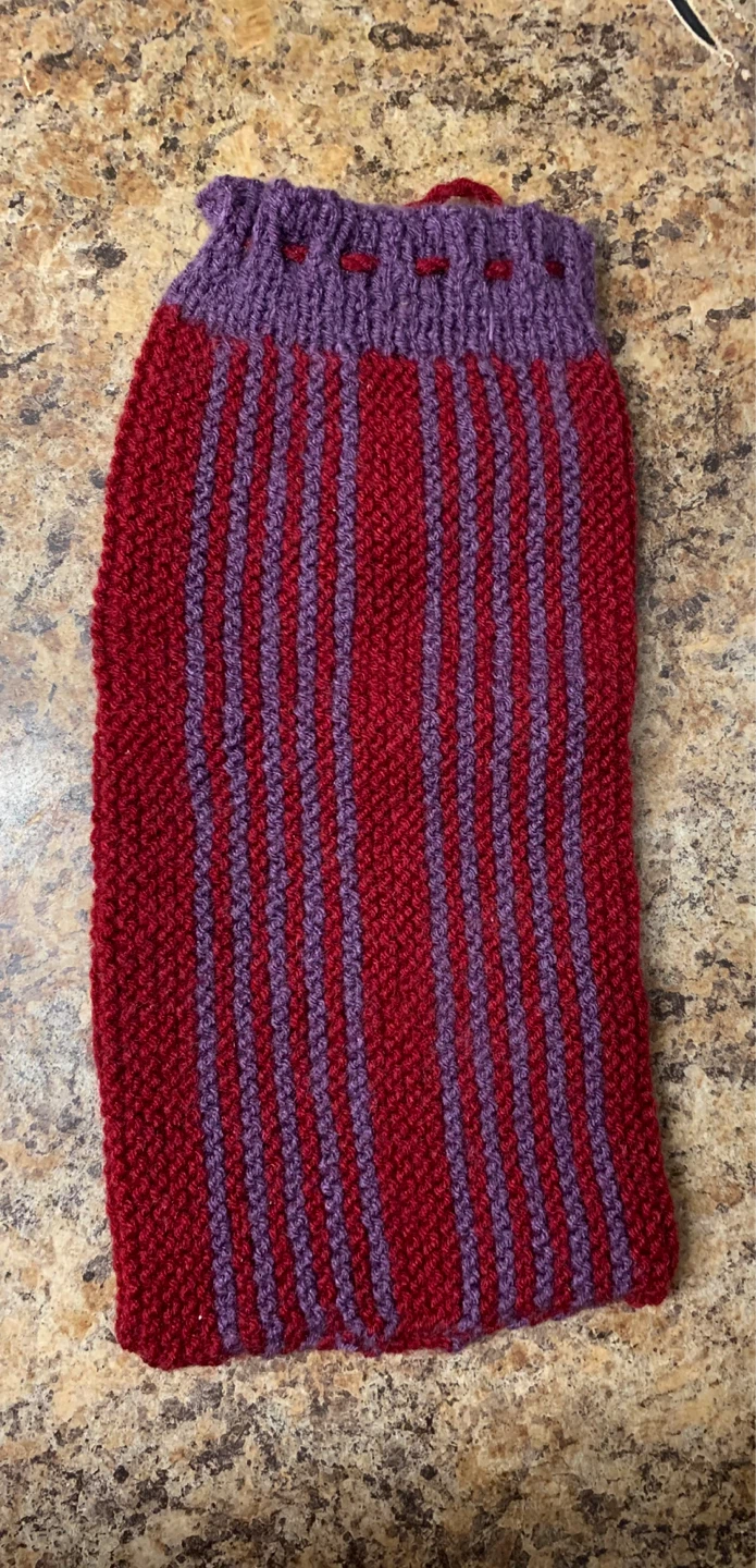Hand-Knitted Bag hot bottle - photo 3