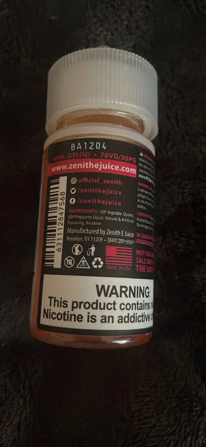 Zenith Lynx Mixed Lychee Flavor E-Juice - 60ML - photo 2