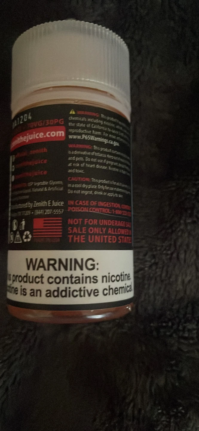 Zenith Lynx Mixed Lychee Flavor E-Juice - 60ML - photo 3