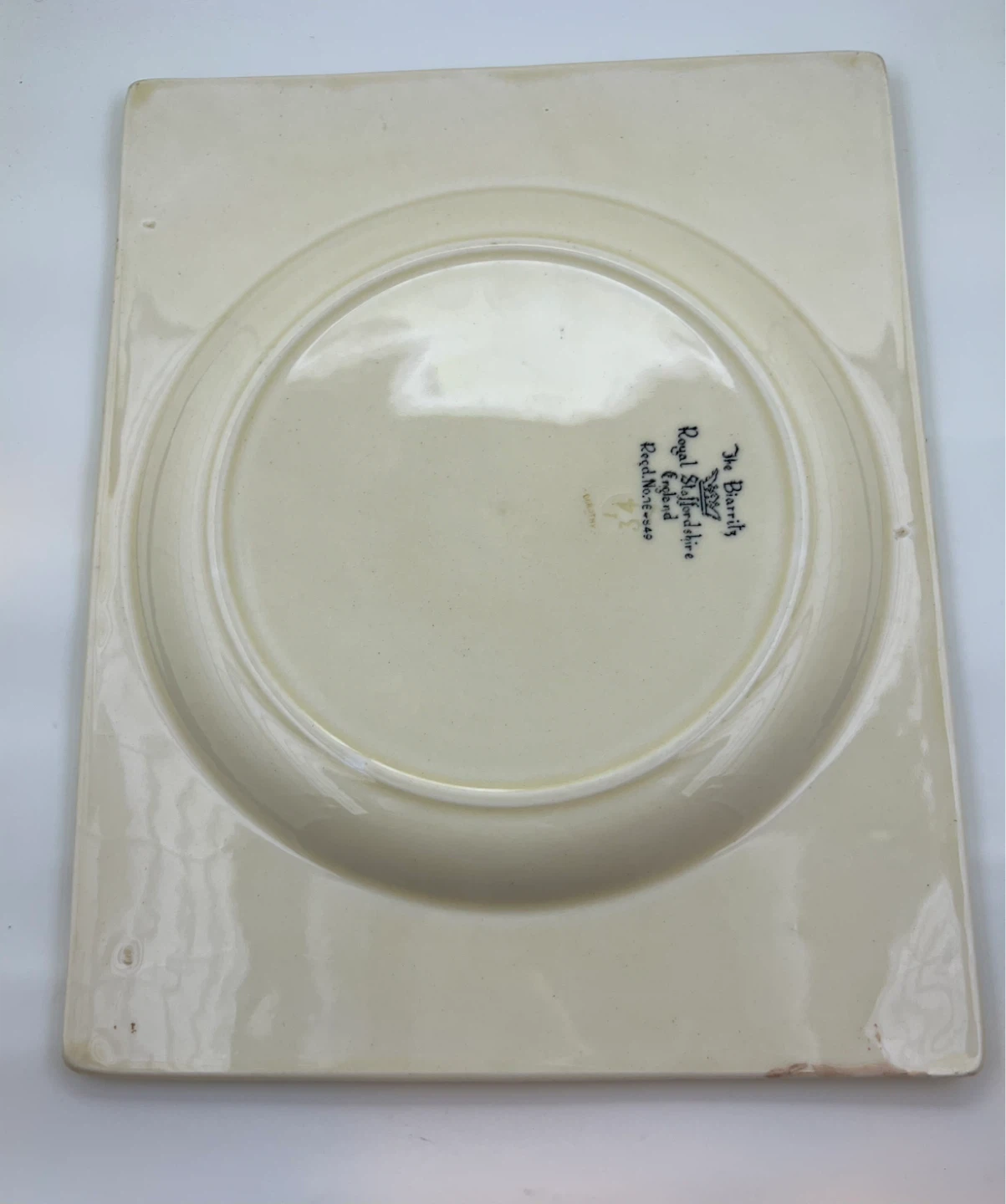 Vintage "The Biarritz" Royal Staffordshire Plate - photo 4