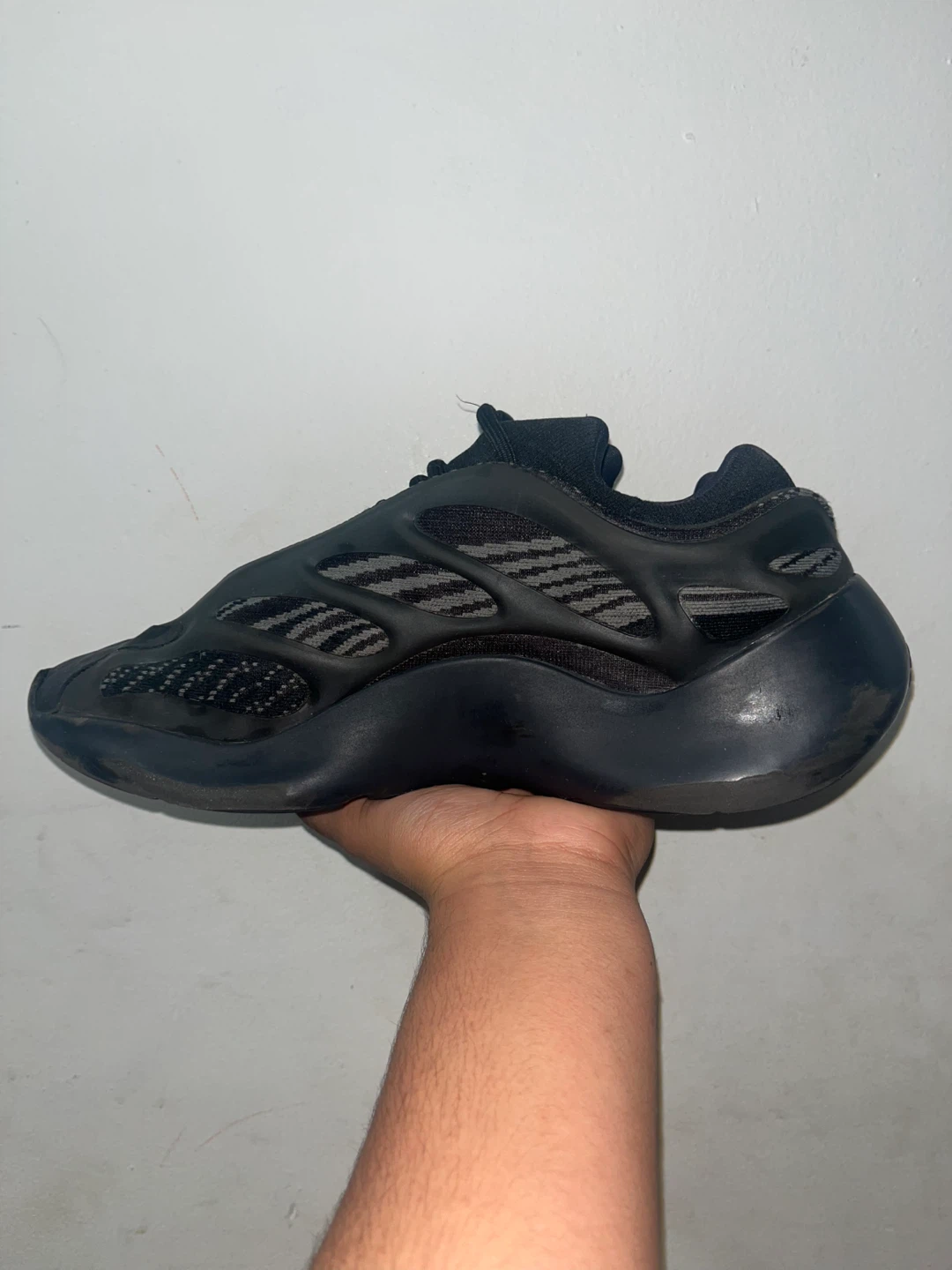 Adidas Yeezy 700 Black Sneakers - photo 3