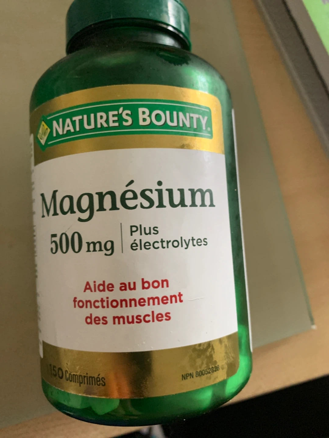 Nature's Bounty Magnesium 500mg Plus Electrolytes, 150 Caplets