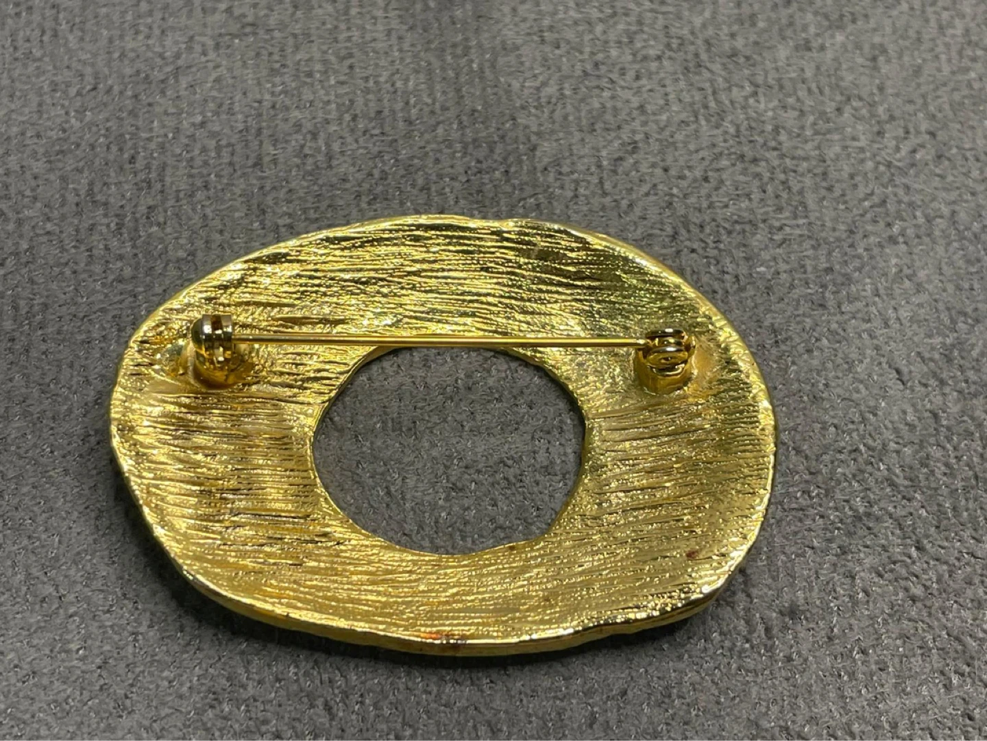 Orange Enamel Brooch - photo 4