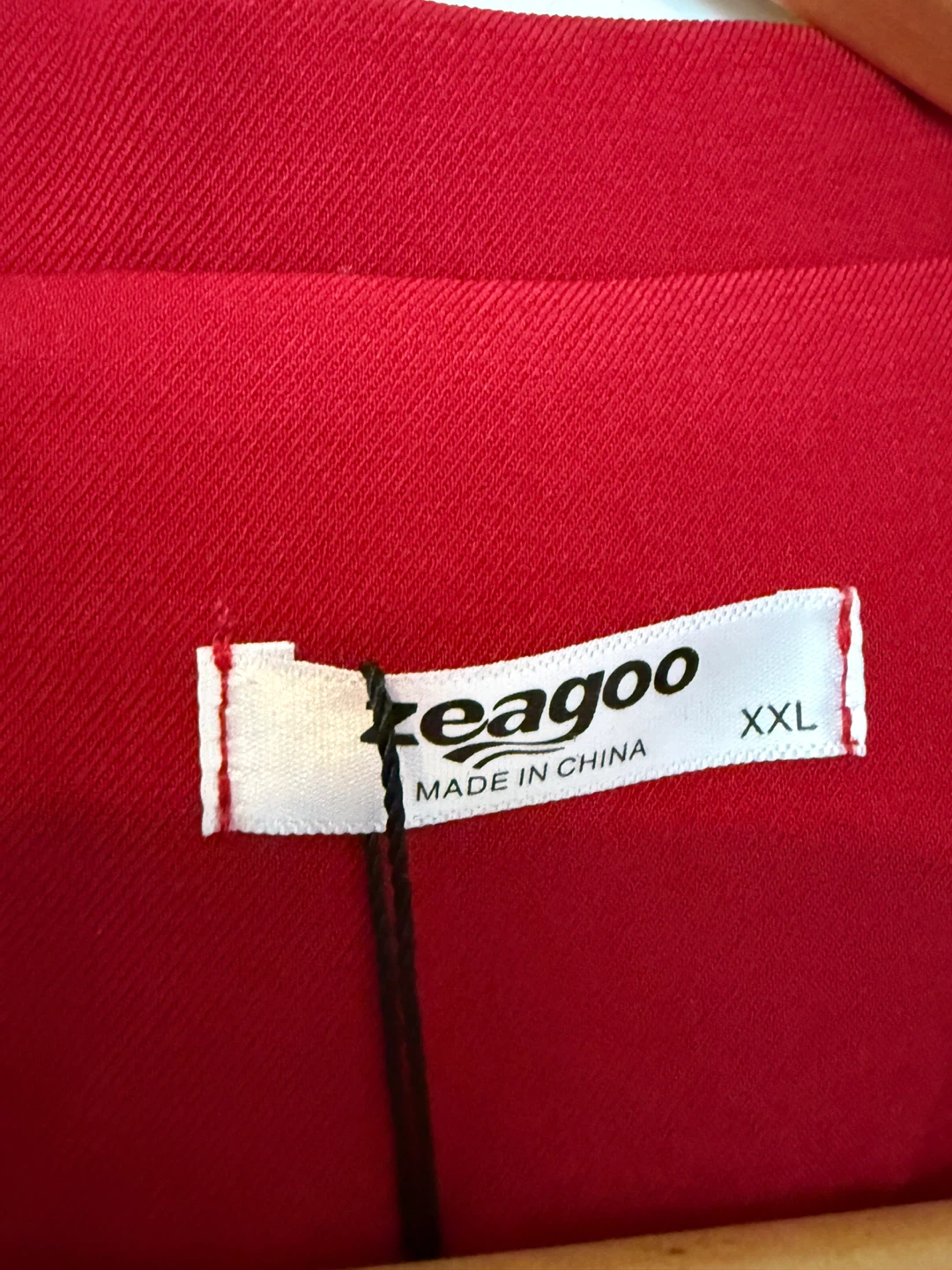 Zeagoo Red Blazer - Size XXL - photo 2