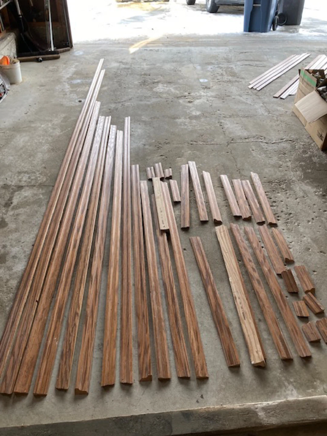 Oak Baseboards