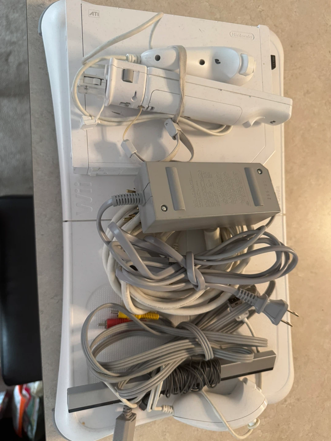 Nintendo Wii Console with Games and Accessories - photo 3