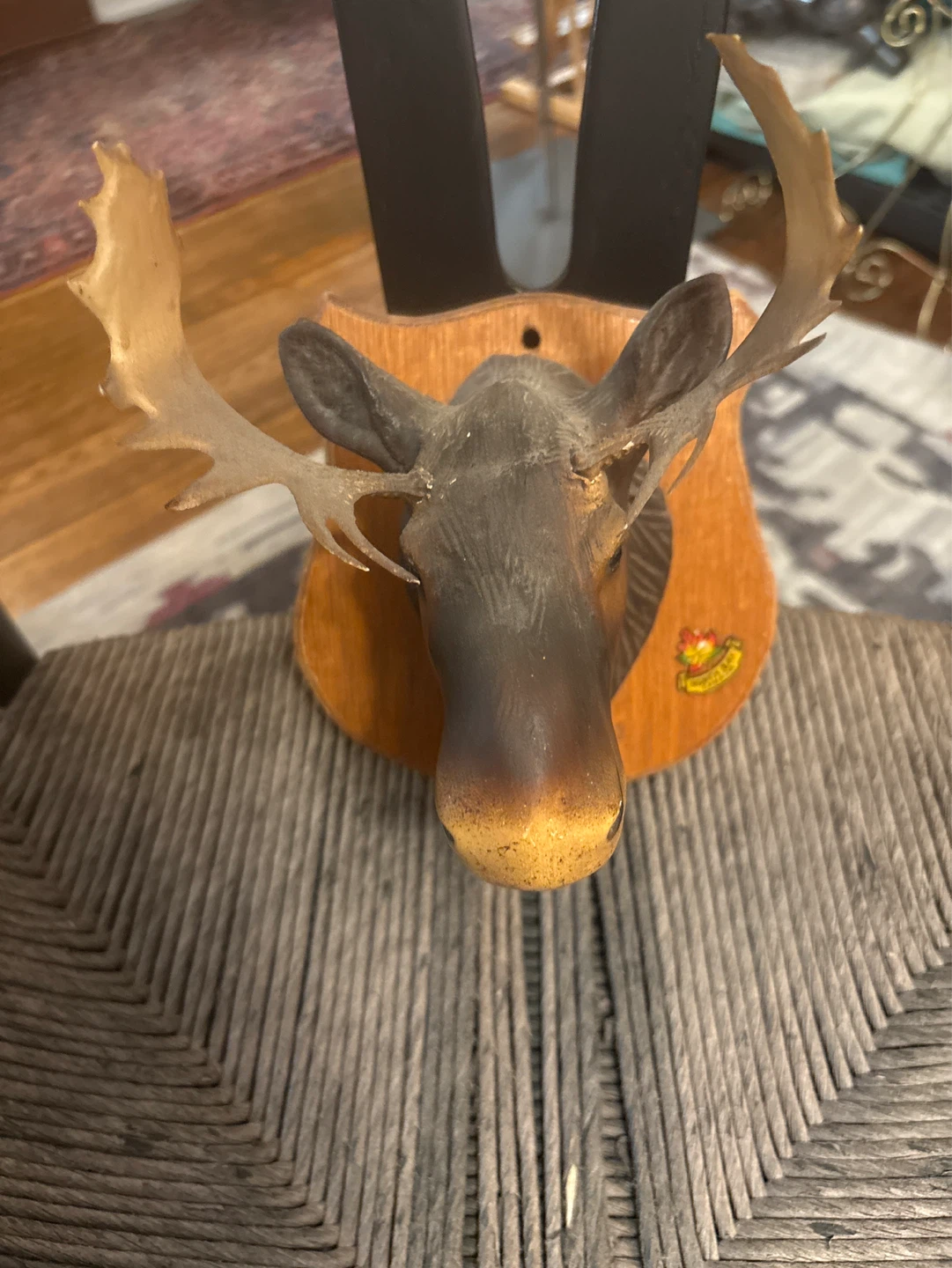 Mounted Moose Head Wall Decor - photo 2