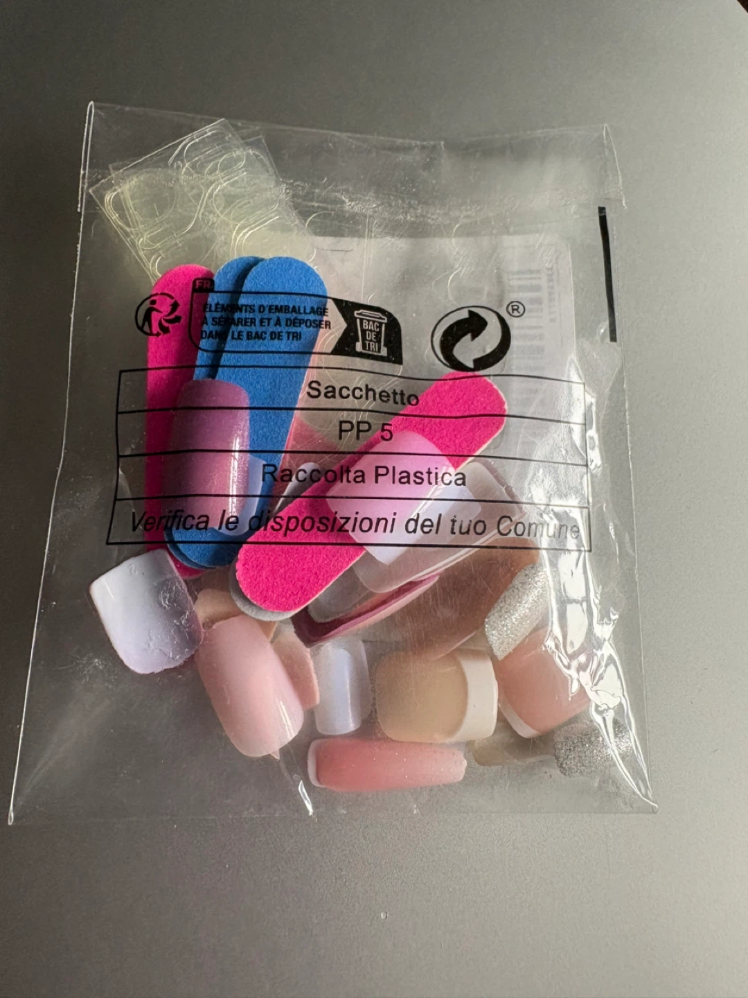Press-On Nails and Files Set